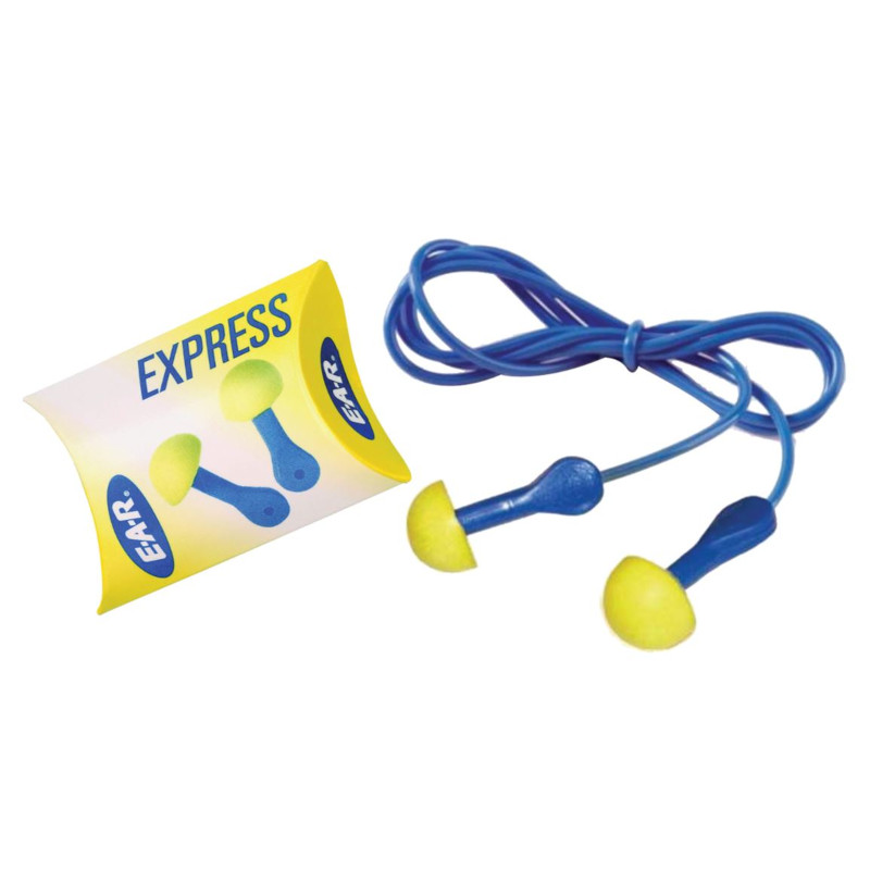 Express Corded Ear Plugs Hearing Protection by E.A.R